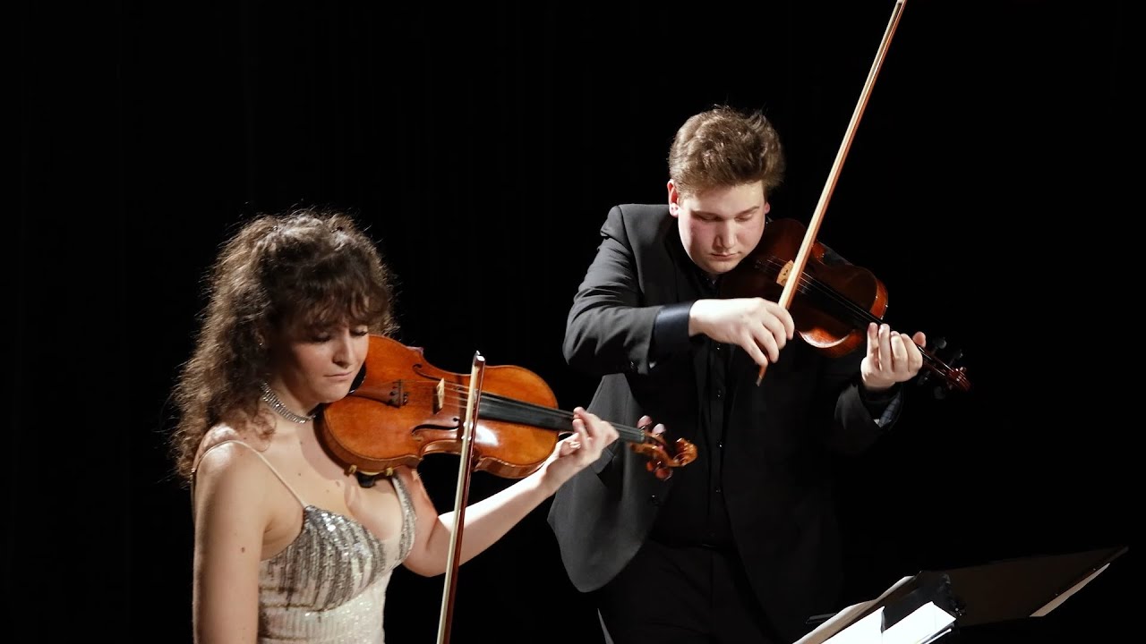 Jindřich Feld – Sonatina for two violins / Sonatina na dwoje skrzypiec (Polish Violin Duo) [1/3]