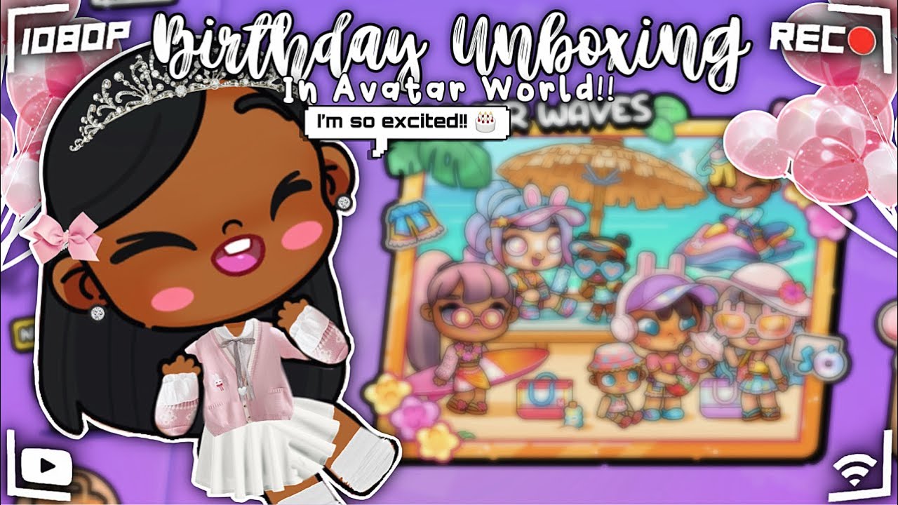 Birthday HAUL in Avatar World! 🛍️🎂 || *With Voice 🔊* || Avatar World