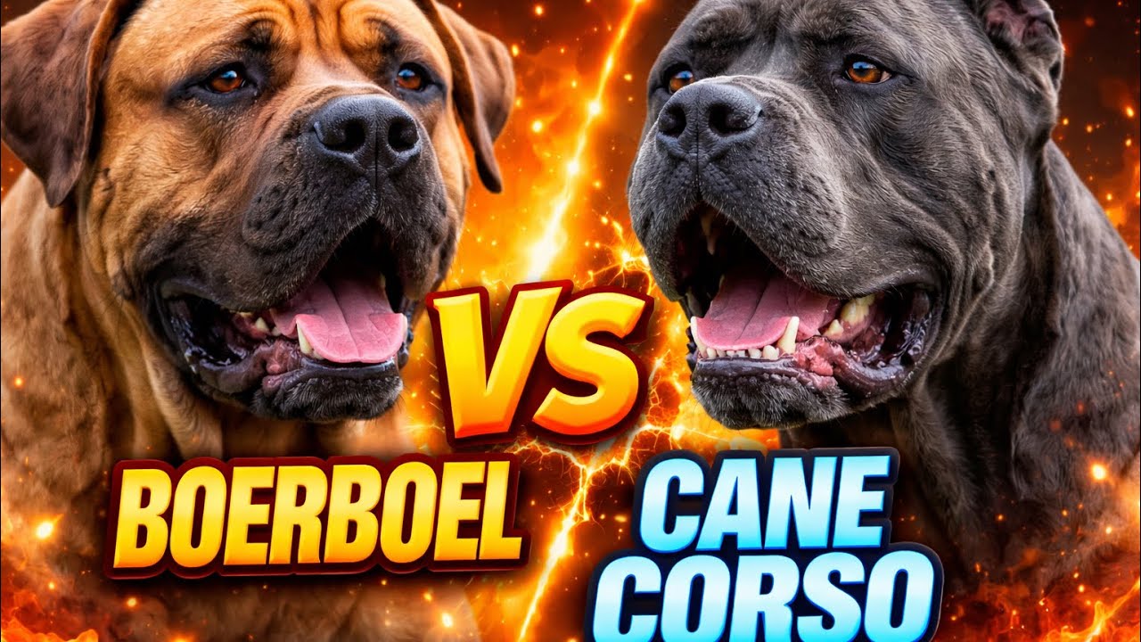 Boerboel vs Cane Corso: Which Giant Breed Reigns Supreme?