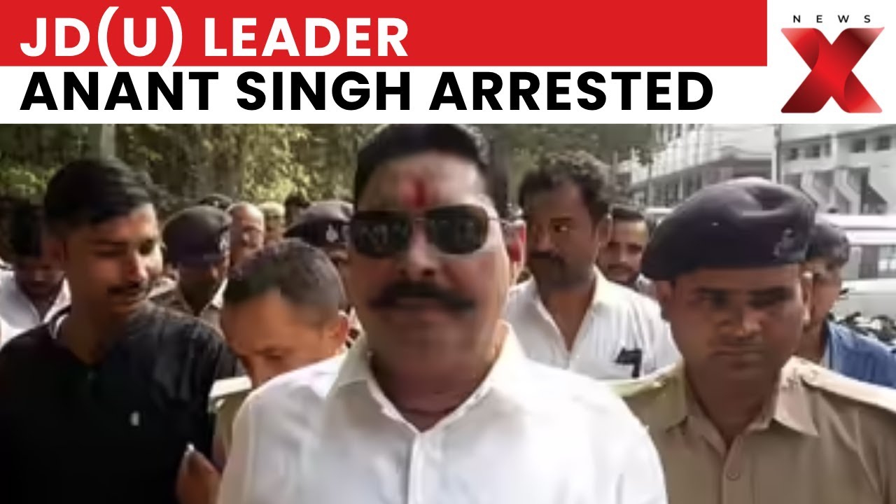 Patna Police Arrest JD(U) Candidate Anant Singh in Connection with Mokama Murder Case