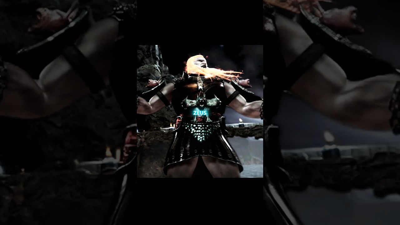 Zeus! You Sent a Broken Mortal to Defeat Me? #shorts #godofwar #viralvideo #kratos #kratosedit