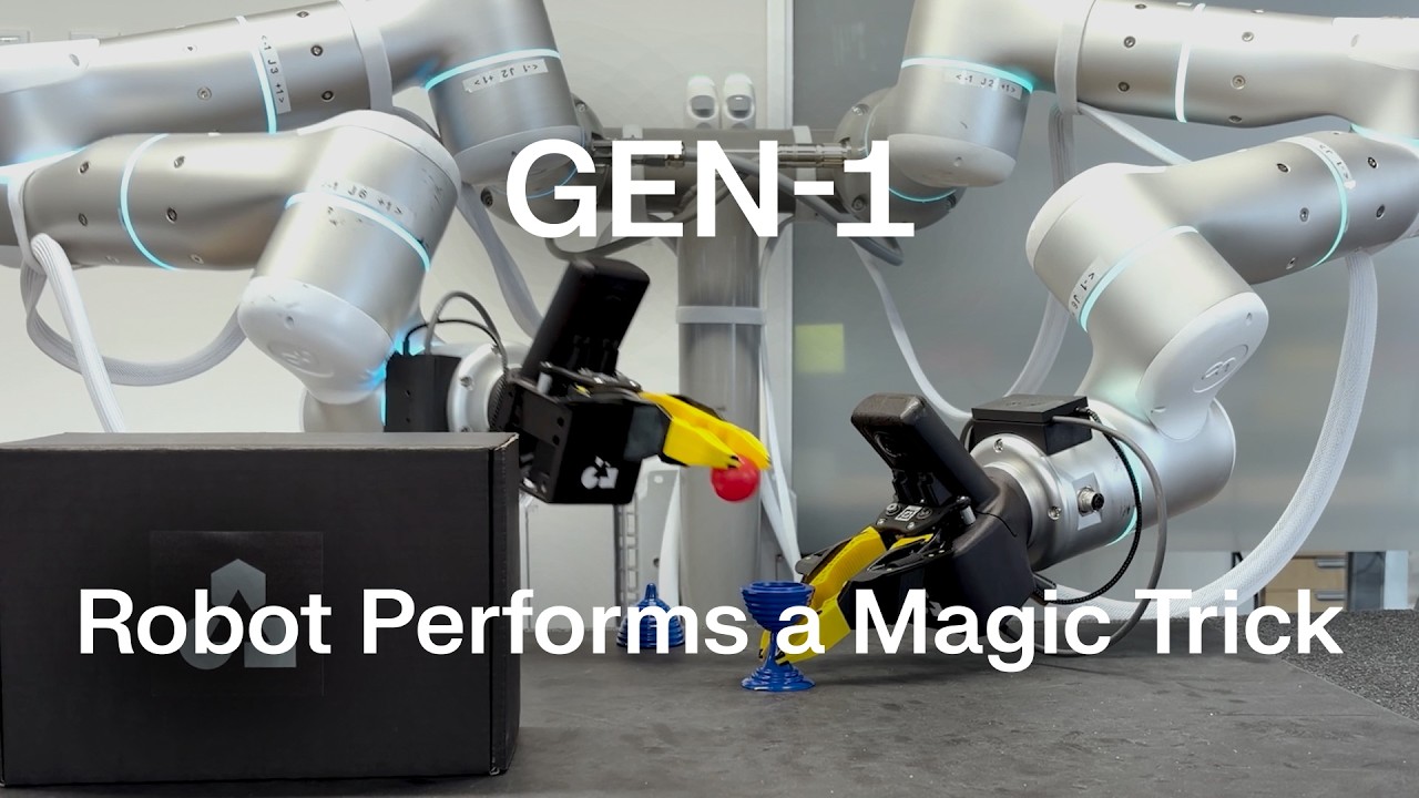 Robot performs a magic trick | Generalist