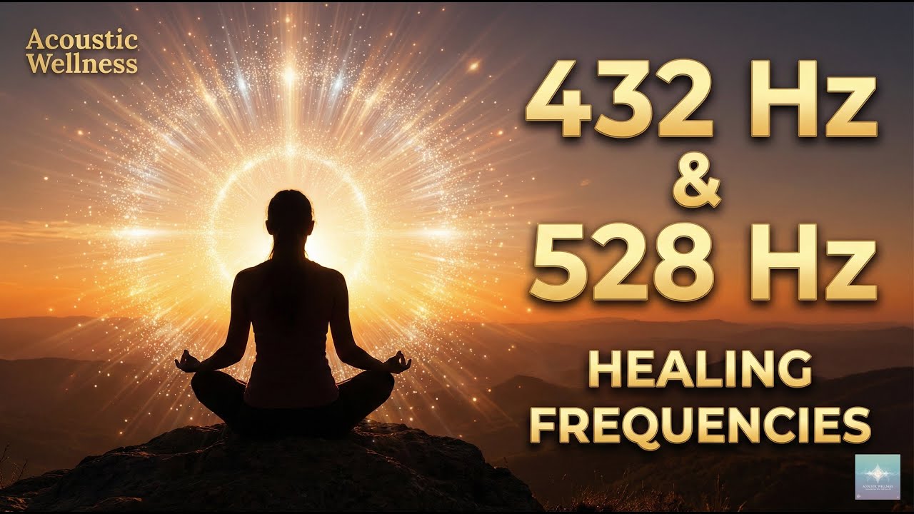 Deep Healing Harmony: 432Hz & 528Hz Miracle Tones for Restoration
