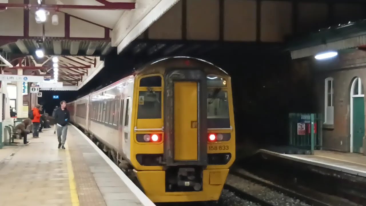 Trains At Wrexham General Station 