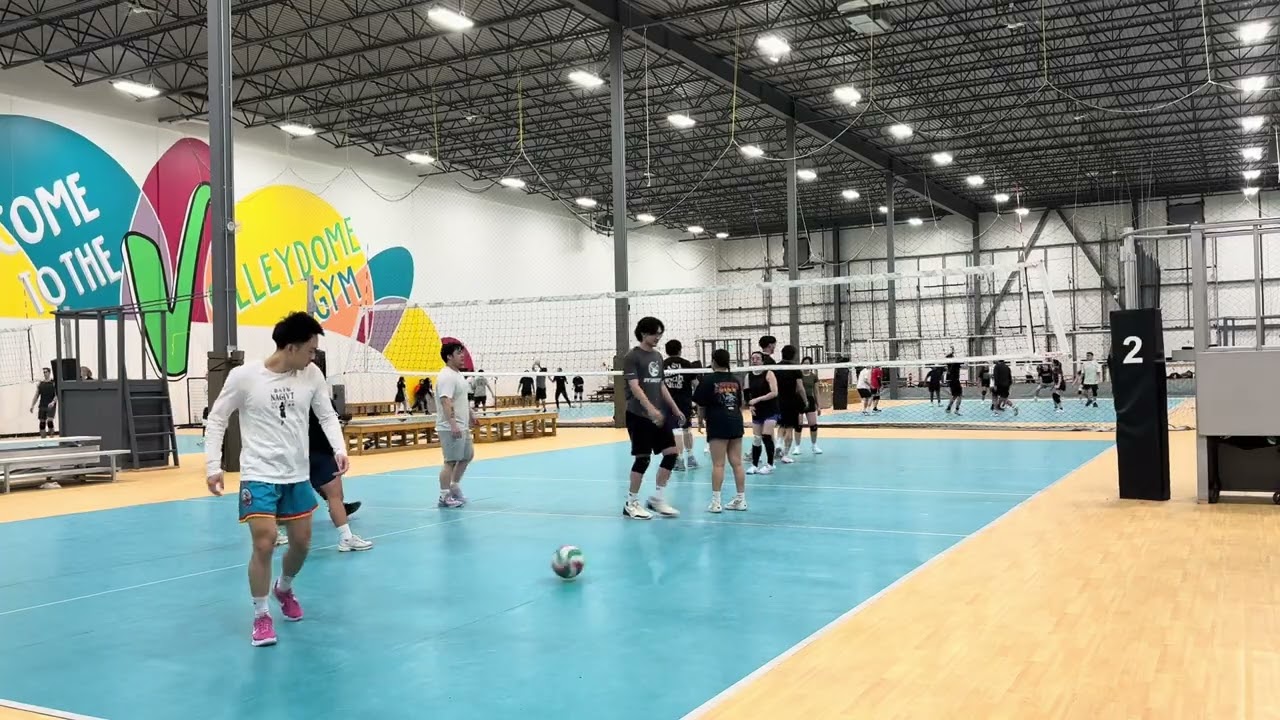 She Blocked Me - Week 3 Game 2 Set 2 - Winter Co-ed Volleyball League