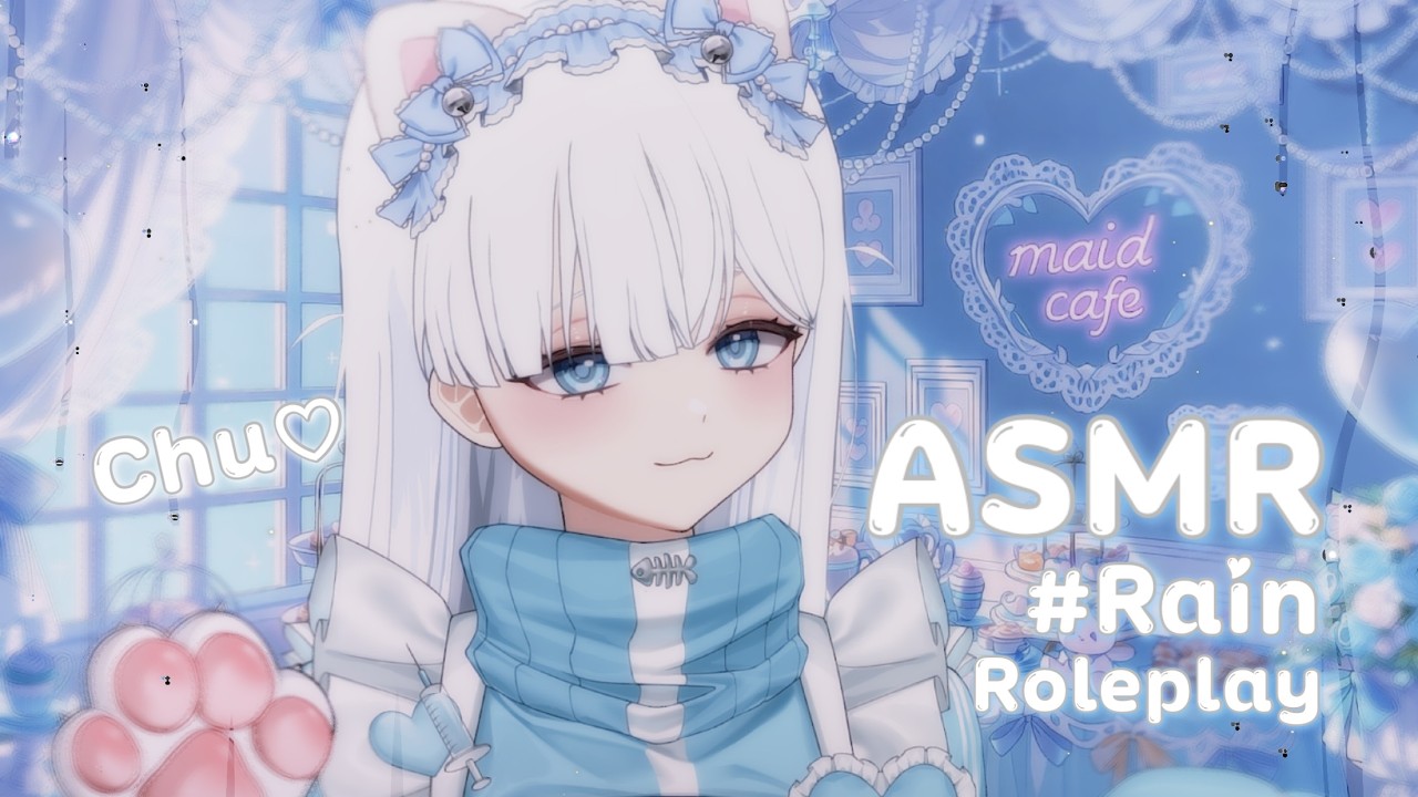 [3DIO ASMR] Chu❤️보고싶었어요☔️| RP🎧| Ear Whispering | Ear Blowing | Ear Cleaning | Sleeping rain sounds |