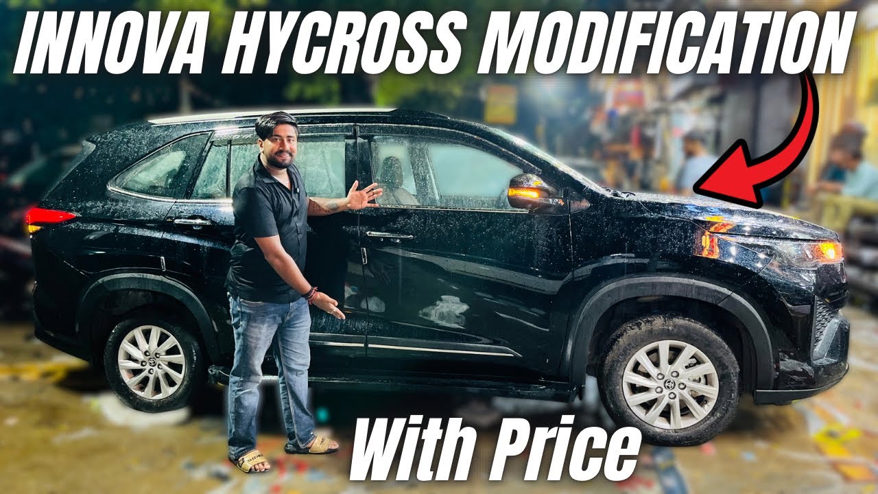 Toyota Innova Hycross Genuine Accessories Available at Best Price | Hycross Modification with Price 