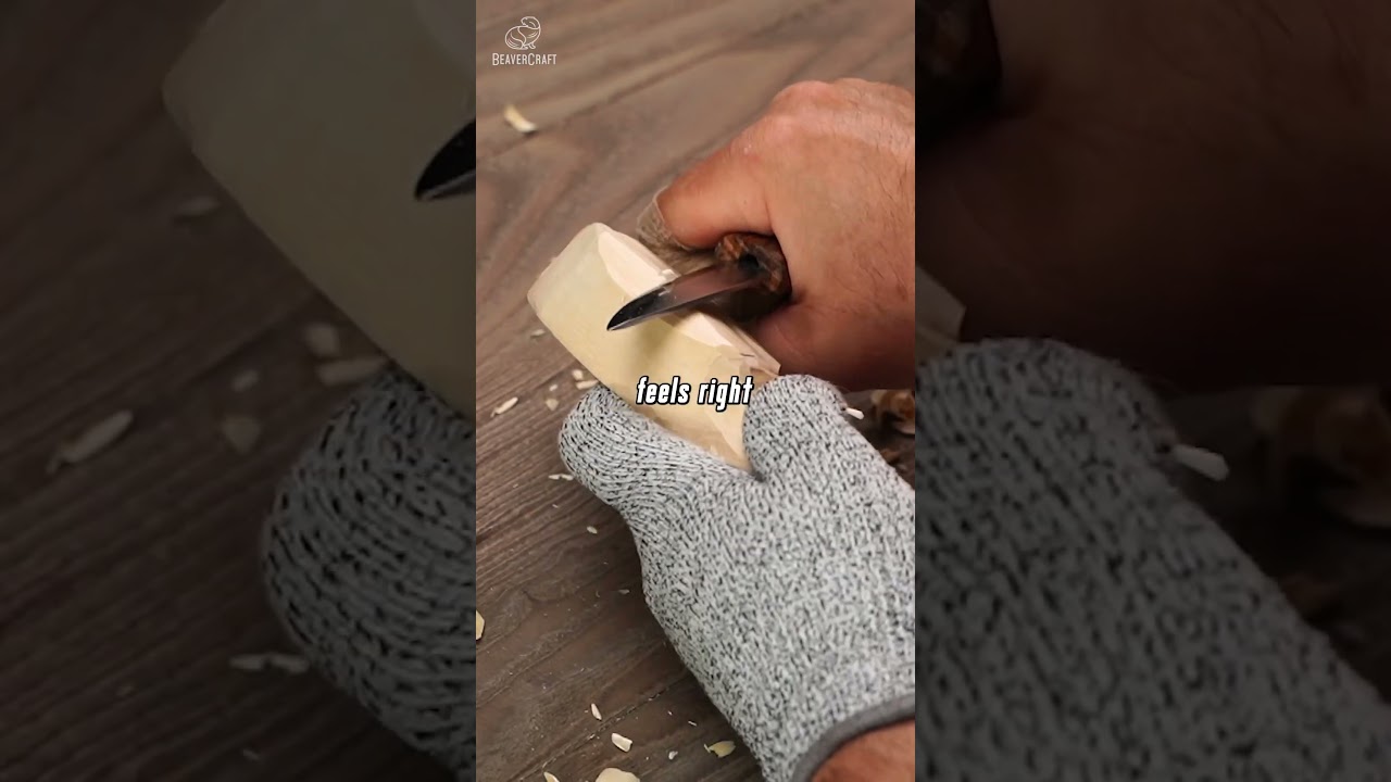 Carve out some time to learn how to carve a spoon 🥄 #WoodCarving #WoodenSpoon #DIYCrafts