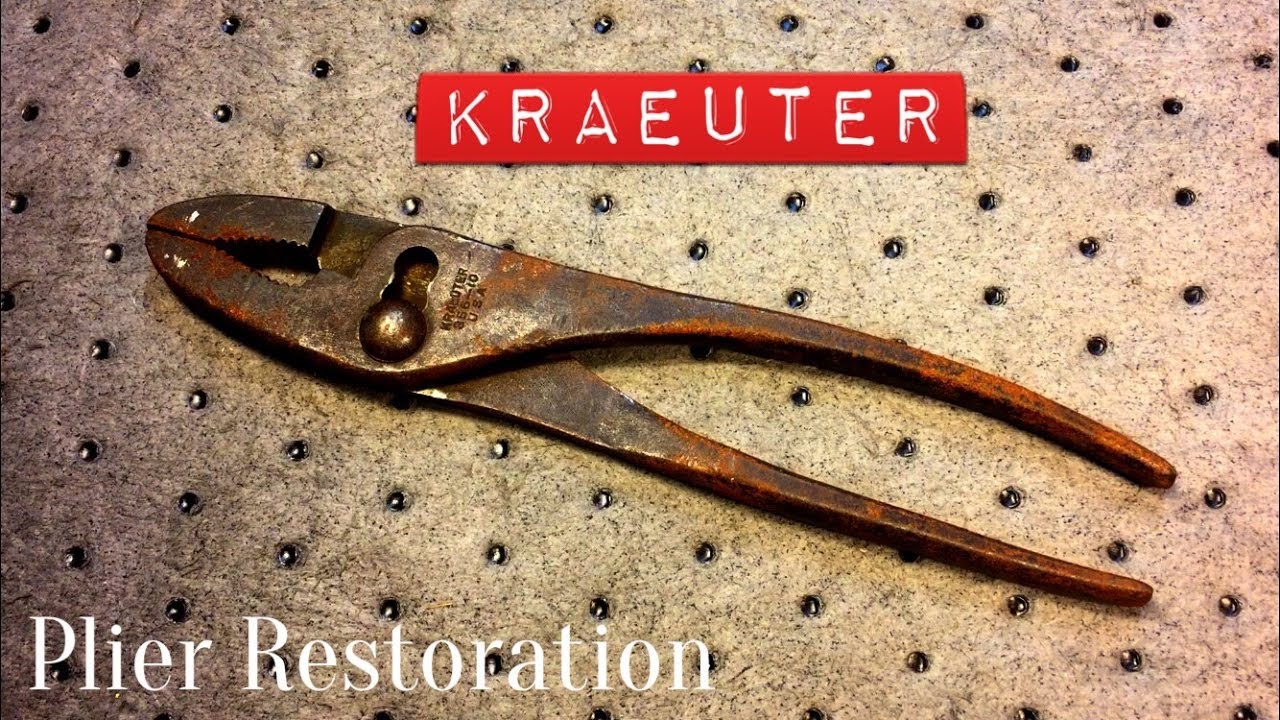 Kraeuter 356-10 Pliers Restoration