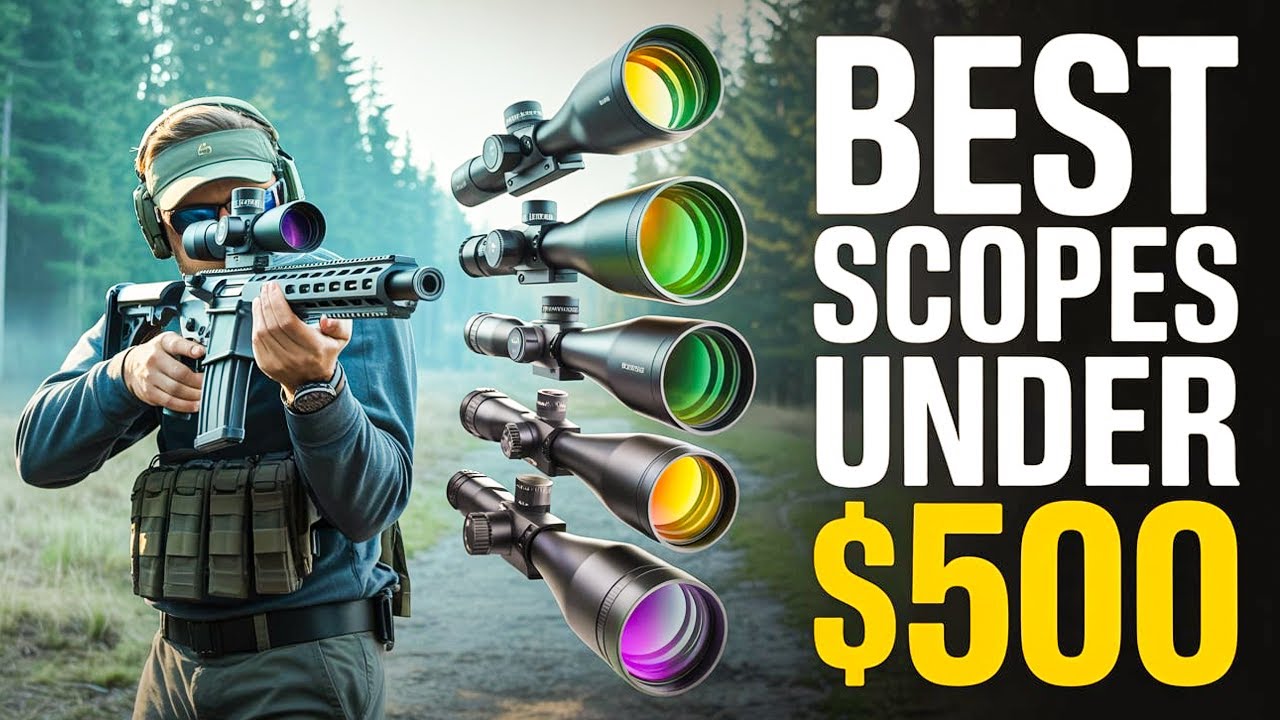 Top 6 Best Scopes Under $500 in 2026!🔥🔥