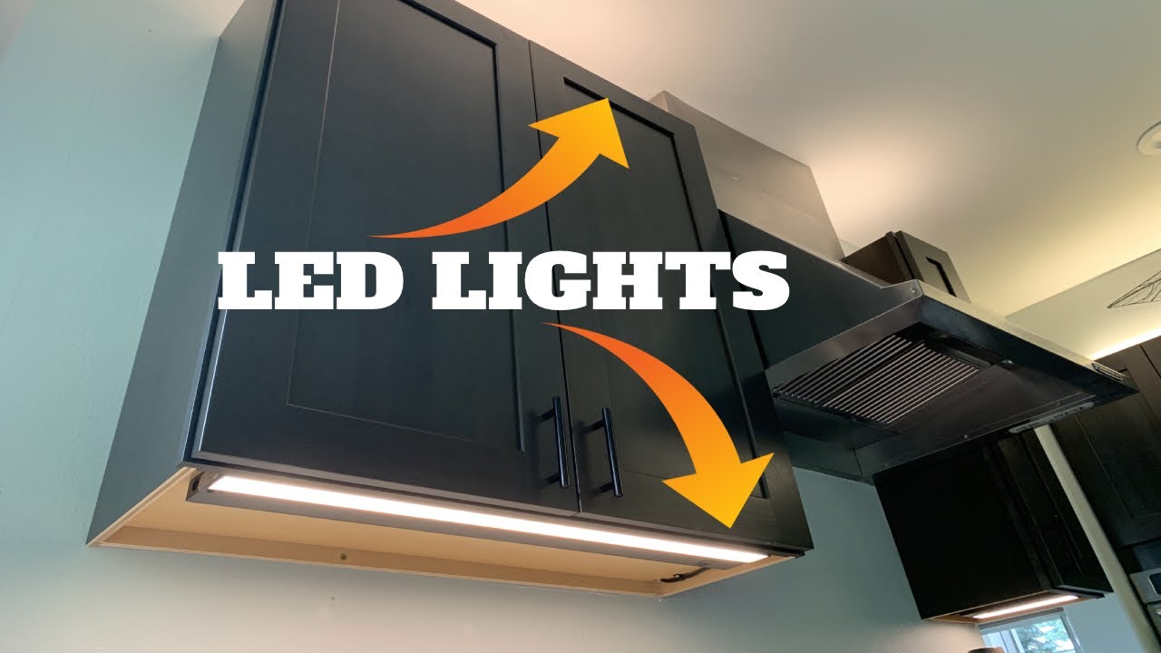 Installing under cabinet lighting from GetInLight | Kitchen Upgrade