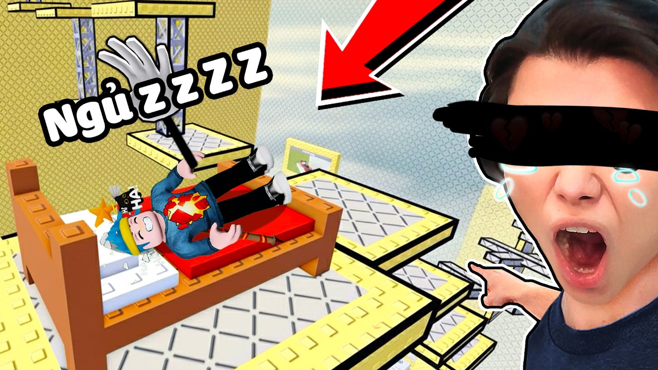 [ROBLOX] JAYGRAY PHÁ ĐẢO THÁP BUỒN NGỦ SIÊU BỰA🖐😴💤THỬ THÁCH LEO THÁP SLAP TOWER SLEEPY TROLL FAN