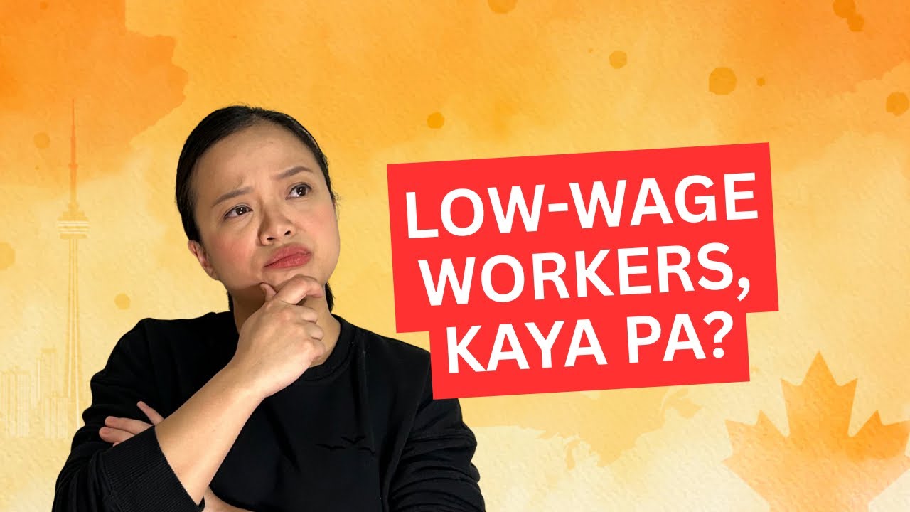 LOW-WAGE LMIAS, TIGIL MUNA SA SAMPUNG LUGAR