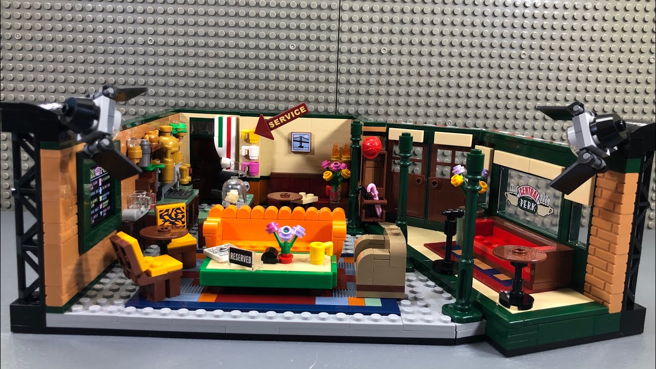 UNBOXING and BUILDING: LEGO Ideas Friends | Central Perk 21319