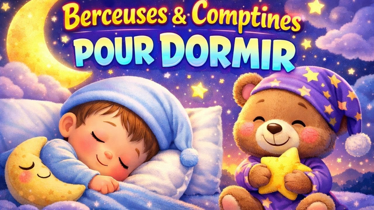 🎵Berceuses et comptines pour dormir – chansons calmes pour bébé et enfant