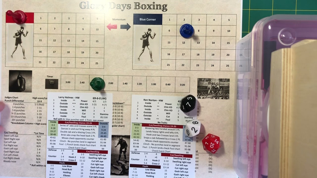 Best of 1970s Heavyweight Boxing Tourney Rd. 2, with Glory Days Boxing: Larry Holmes vs Ken Norton!