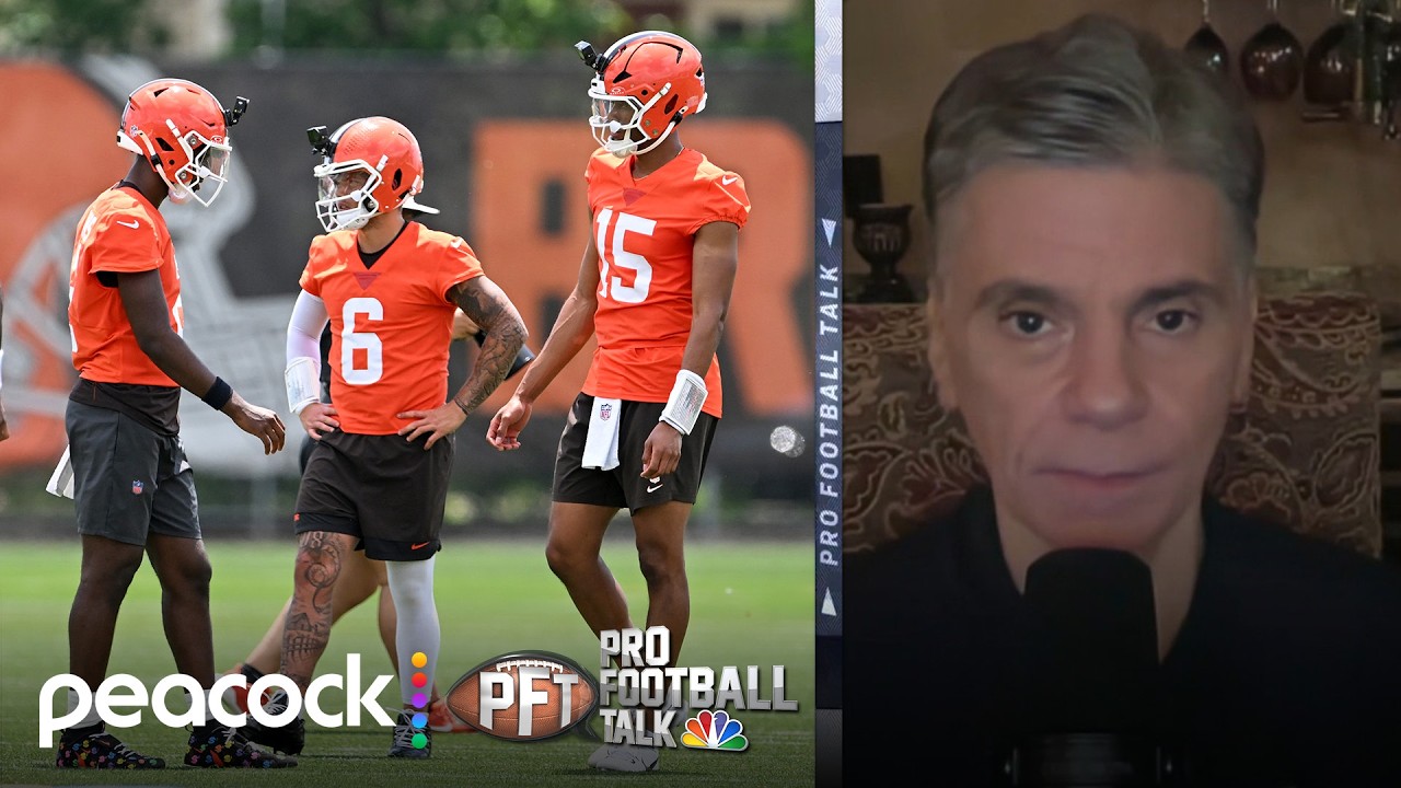 Why are Cleveland Browns rostering four QBs on initial 53-man? | Pro Football Talk | NFL on NBC