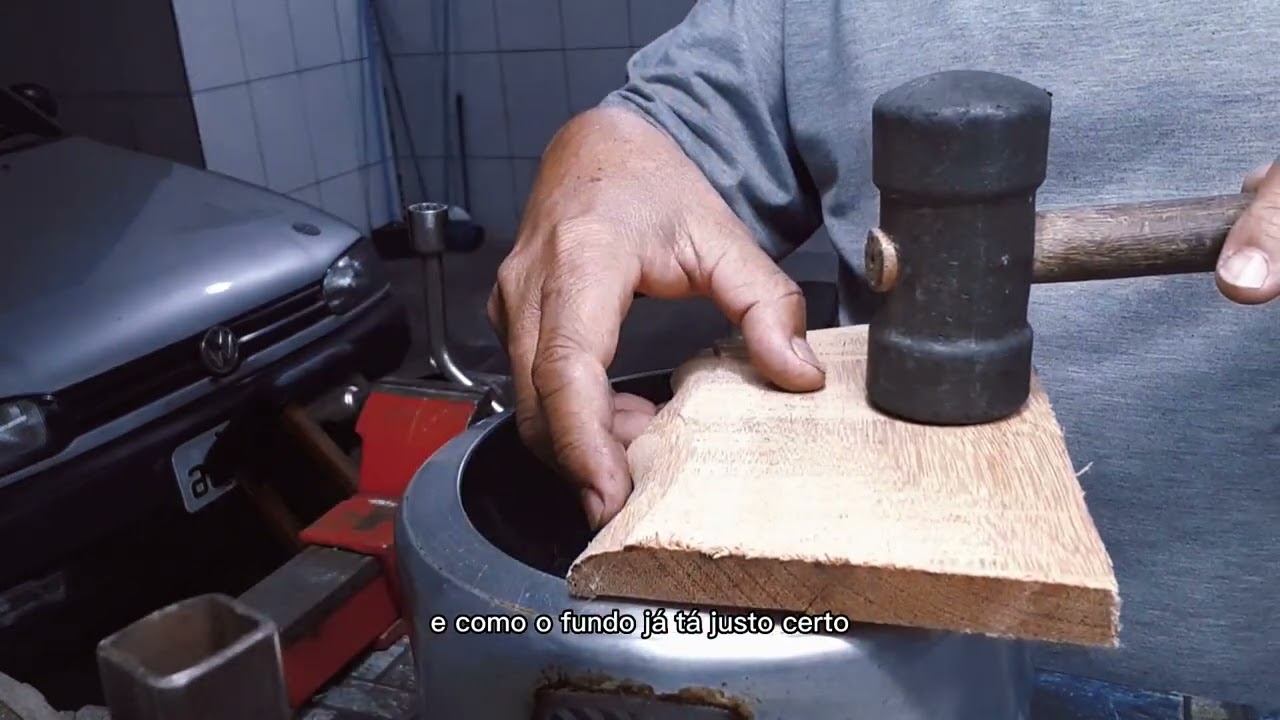 Vai em frente, ( Aprenda conserto de panelas)