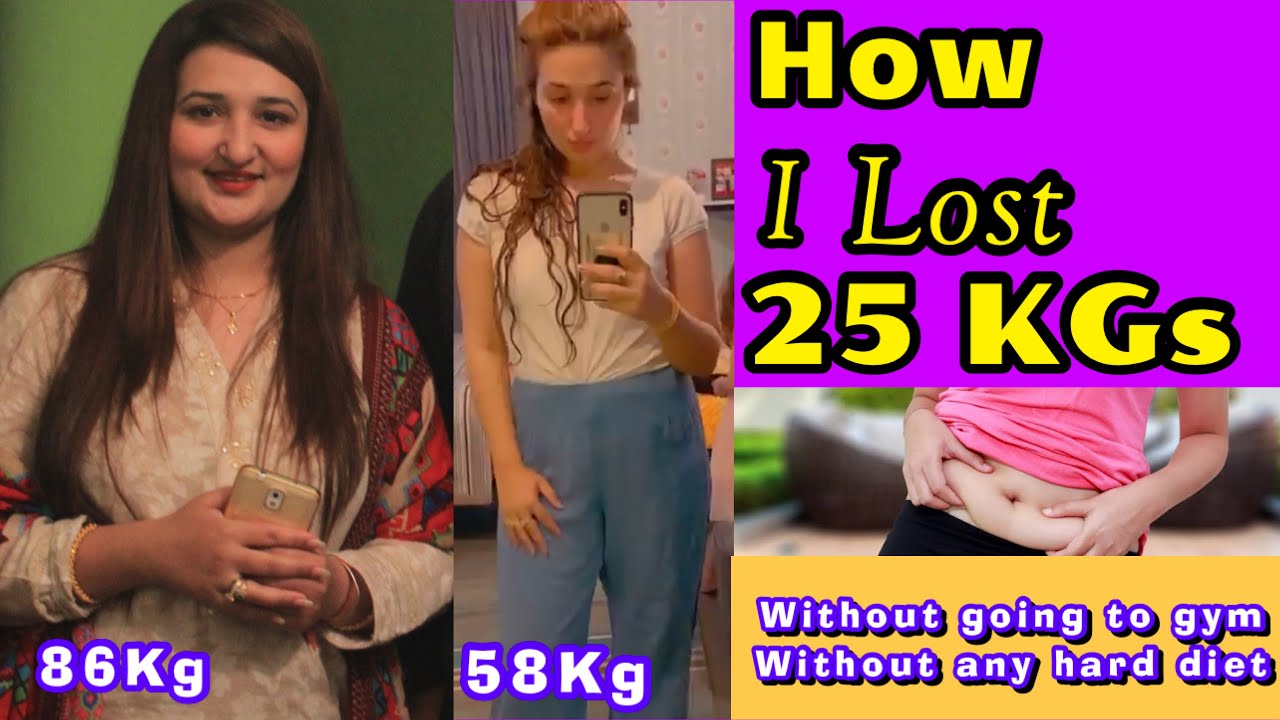 My Weight Loss Journey from 86kg to 58kg~Lose  Belly Fat In 7Days At Home~Diet Plan to lose weight