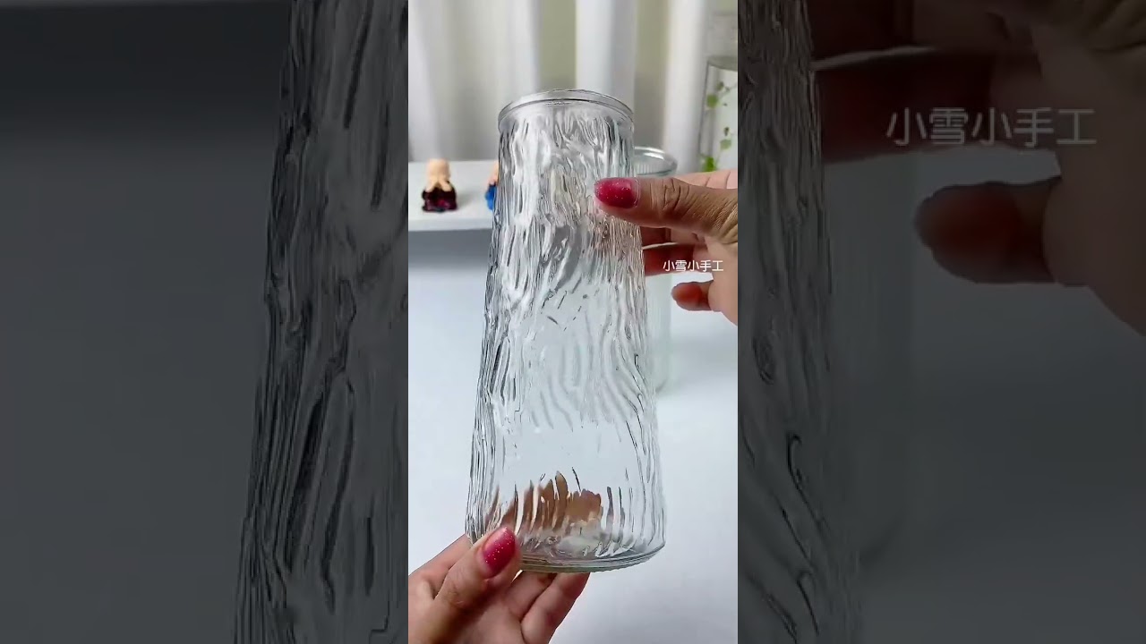 Cheap beautiful glass vase | Home decoration | Flower glass vase