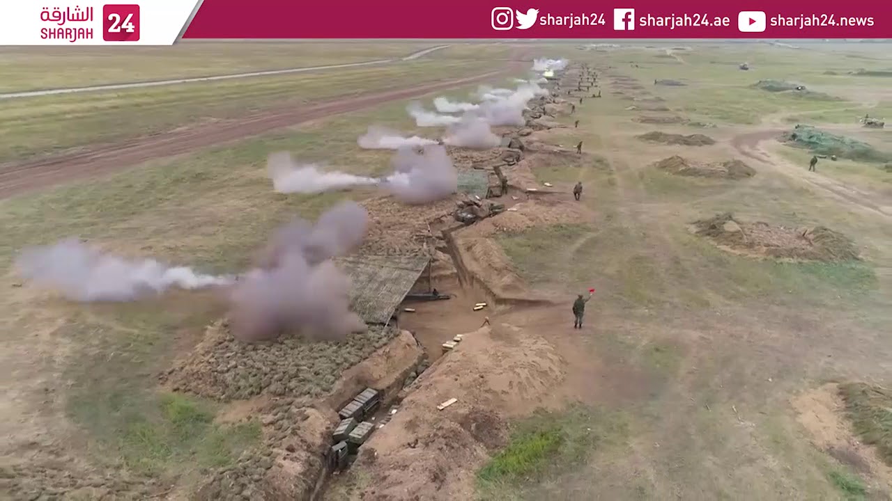 Russia tests multi-rocket launcher and howitzer artillery