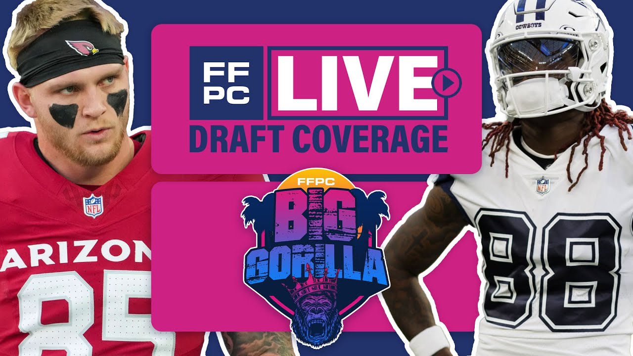 2025 FFPC Big Gorilla Live Draft Coverage #5 with FTN Fantasy's Nelson Sousa