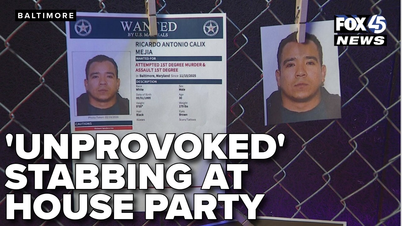 Stabbing at Baltimore house party nearly ends in murder, federal agents say
