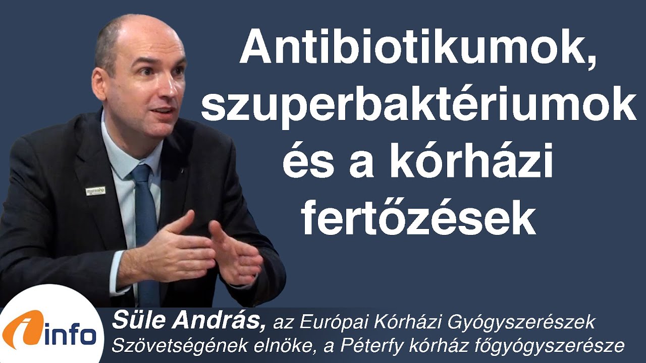 Mi okozza a kórházi fertőzéseket? Süle András, főgyógyszerész, InfoRádió, Aréna