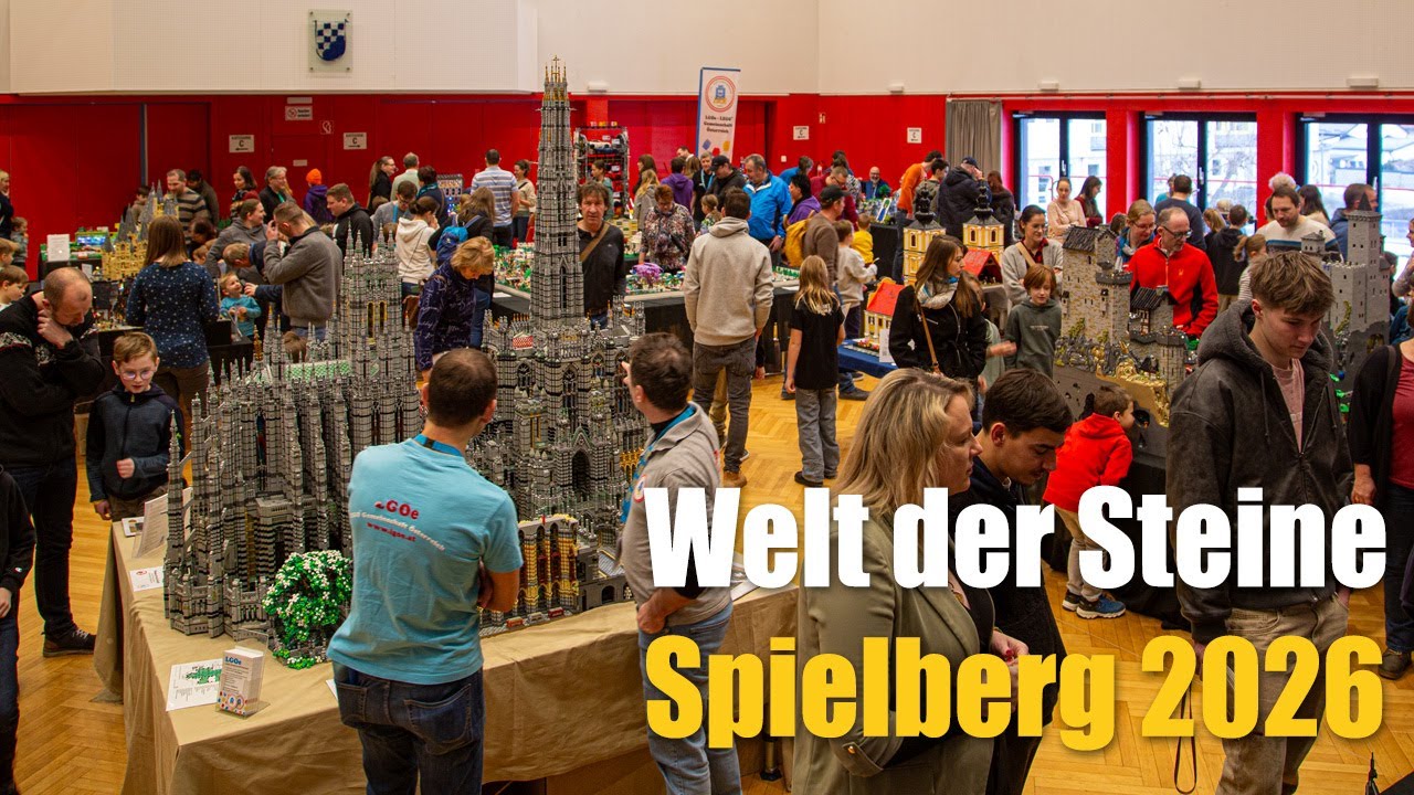 LEGO Fanausstellung Welt der Steine Spielberg 2026