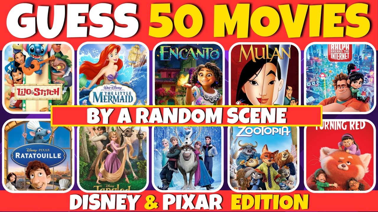 Сможете ли вы угадать название мультфильма Disney и Pixar всего по одной сцене? | Только настоящи...