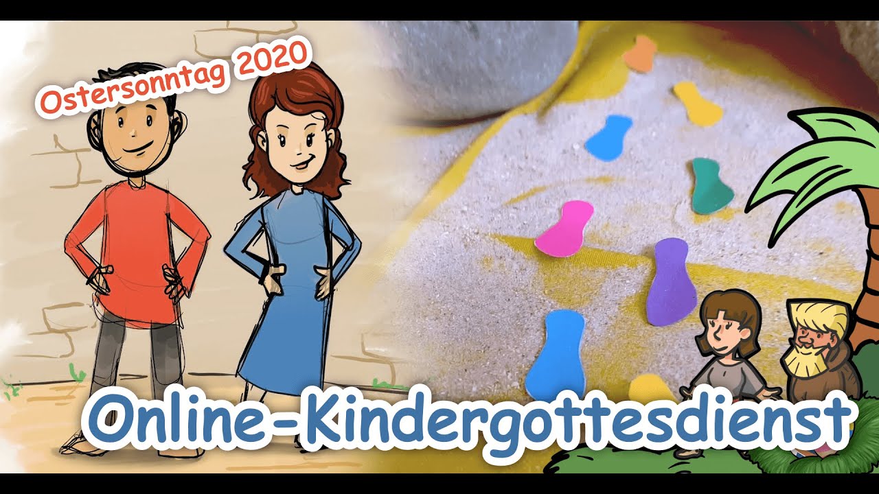 Online Kindergottesdienst 12. April - wir feiern Ostern!