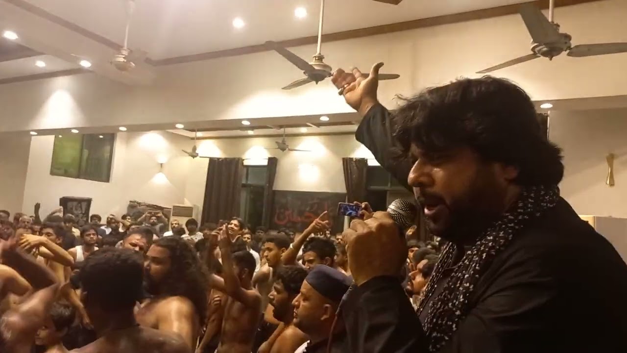 Sajjad Muhari ko inna sham da noha || qurban jafri || wafaqi colony lahore 22 muharram 2024