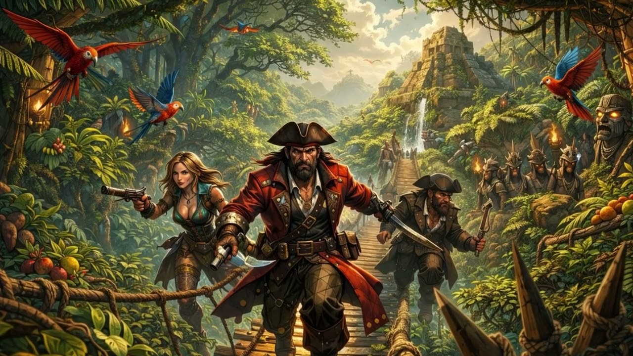 Flo - 🏴‍☠️ Kapitel IV: Die Insel der grünen Schatten