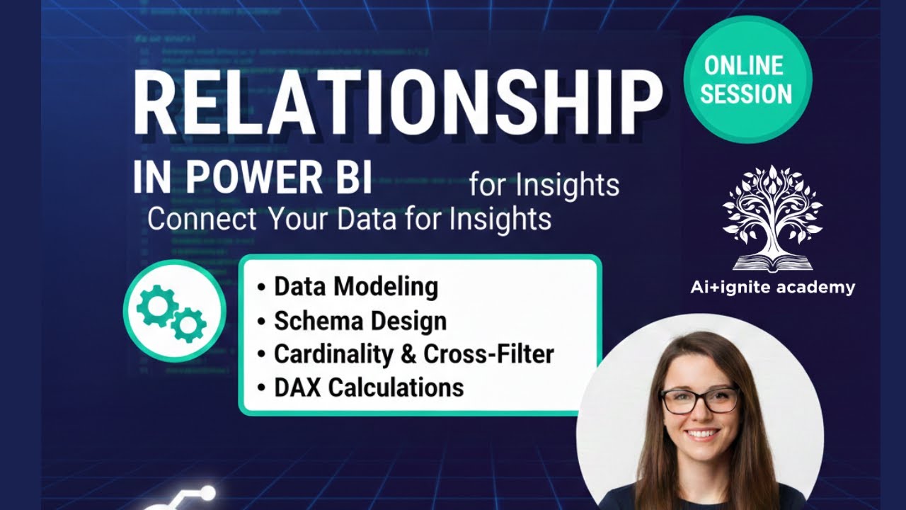 Relationships in Power BI AI+Ignite Academy