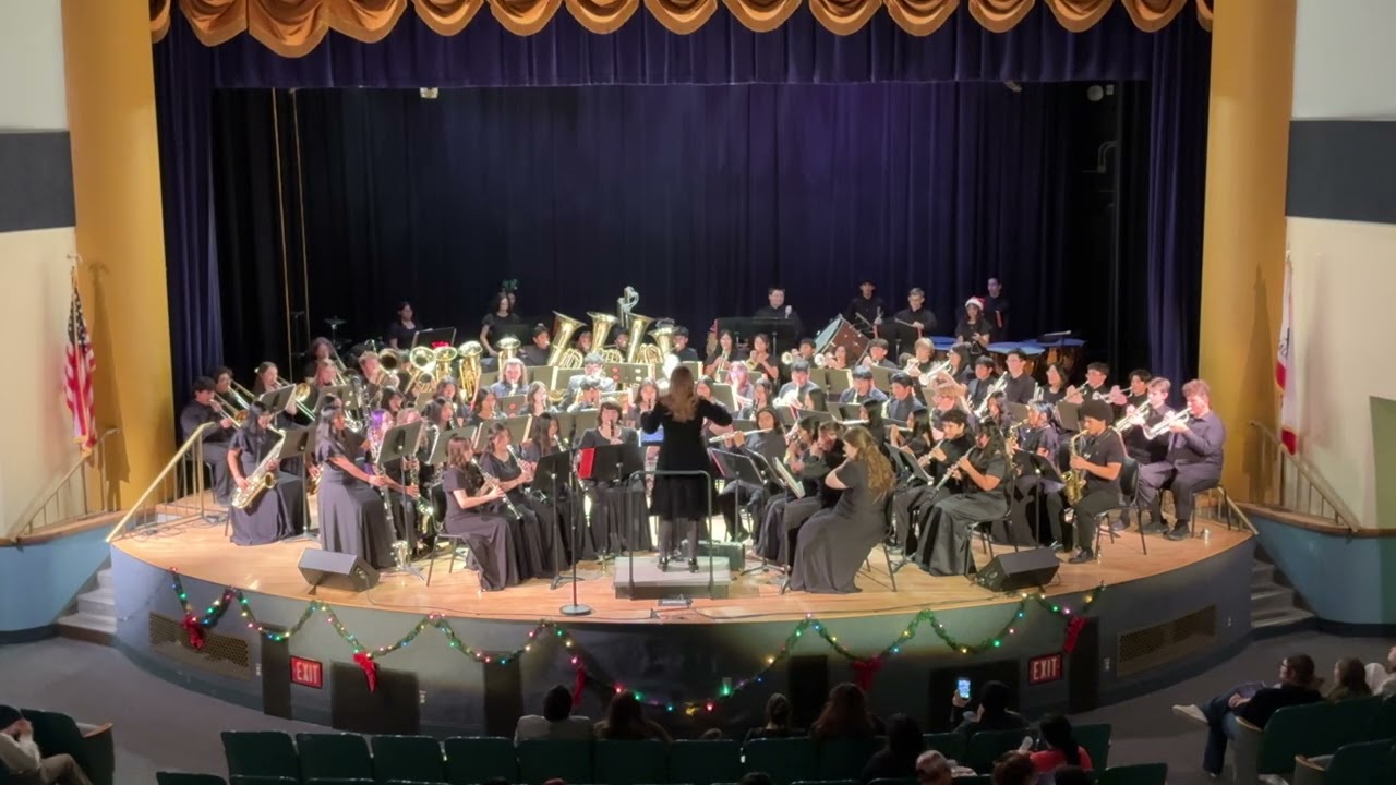 Taft Union Christmas Concert, Band, 2025