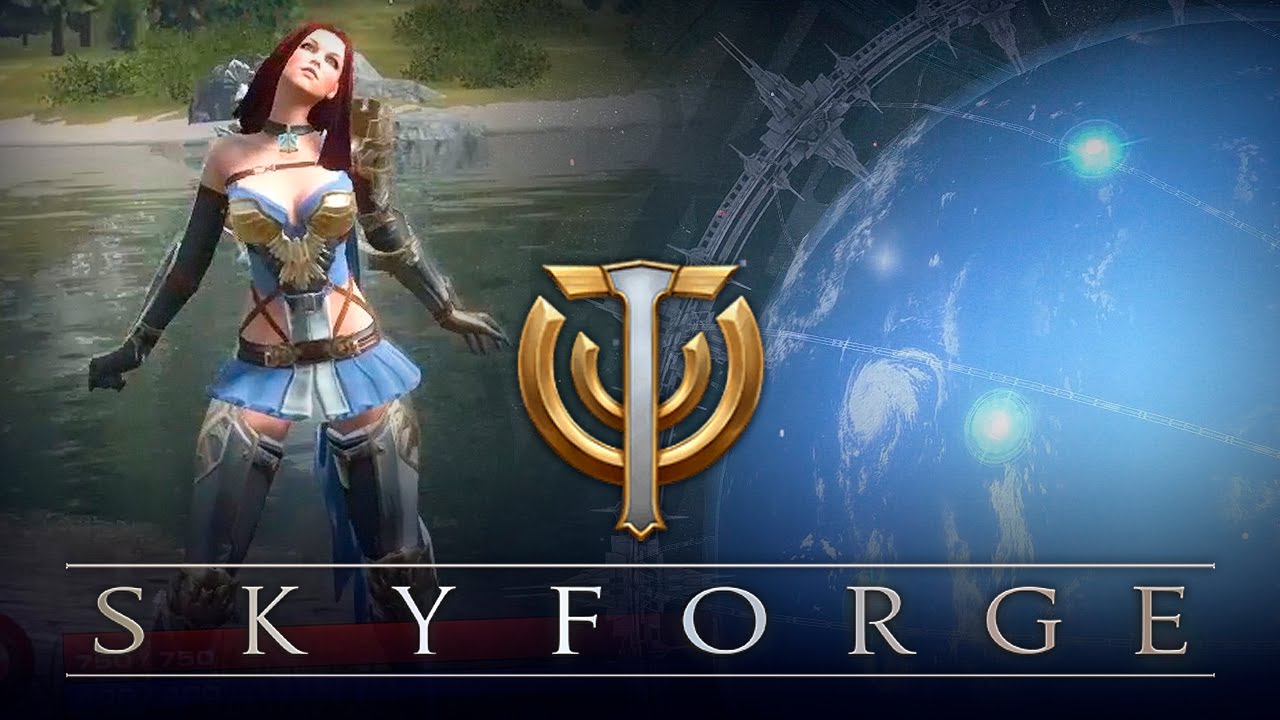 Skyforge -  First Mission Gameplay - Closed Beta - F2P - RU