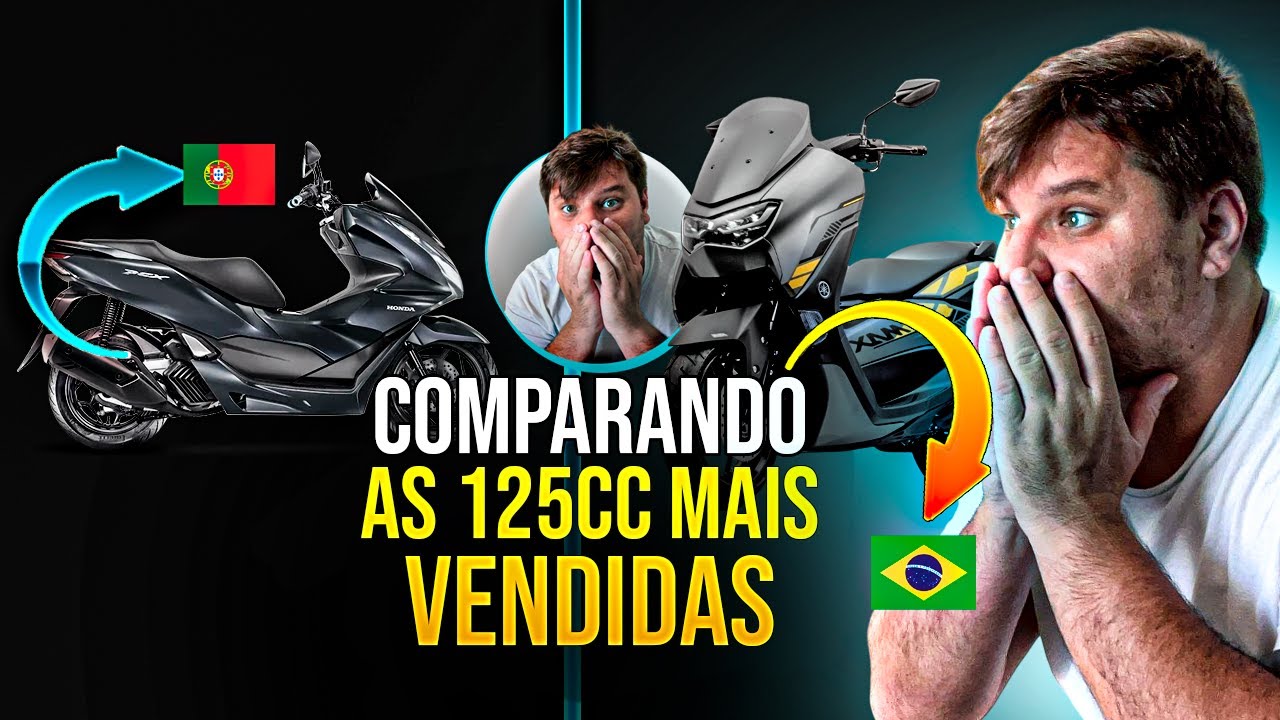 HONDA PCX E YAMAHA NMAX - PREÇOS E CARACTERÍSTICAS EM PORTUGAL! *Qual é Melhor?*