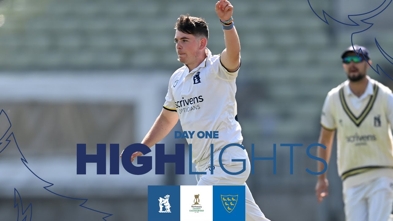 Ethan Bamber takes three wickets on Bears debut | HIGHLIGHTS