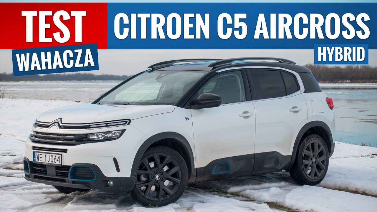 Citroen C5 Aircross Hybrid 2021 - TEST PL (1.6 PureTech 225 KM) Kanapa z prądem