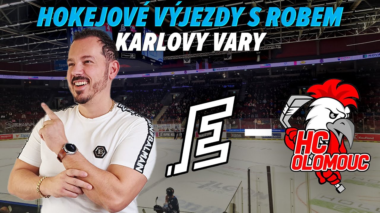 🍺 HOKEJOVÉ VÝJEZDY S ROBEM | Karlovy Vary - Olomouc | Robstark