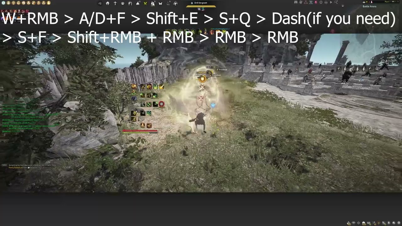 BDO | New Archer PVP Combos