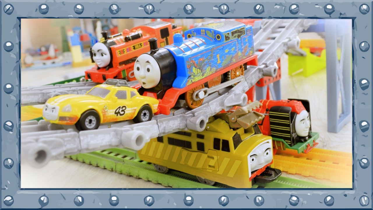 🌉🚂 Thomas & Friends – Saggy Bridges Racing Challenge!