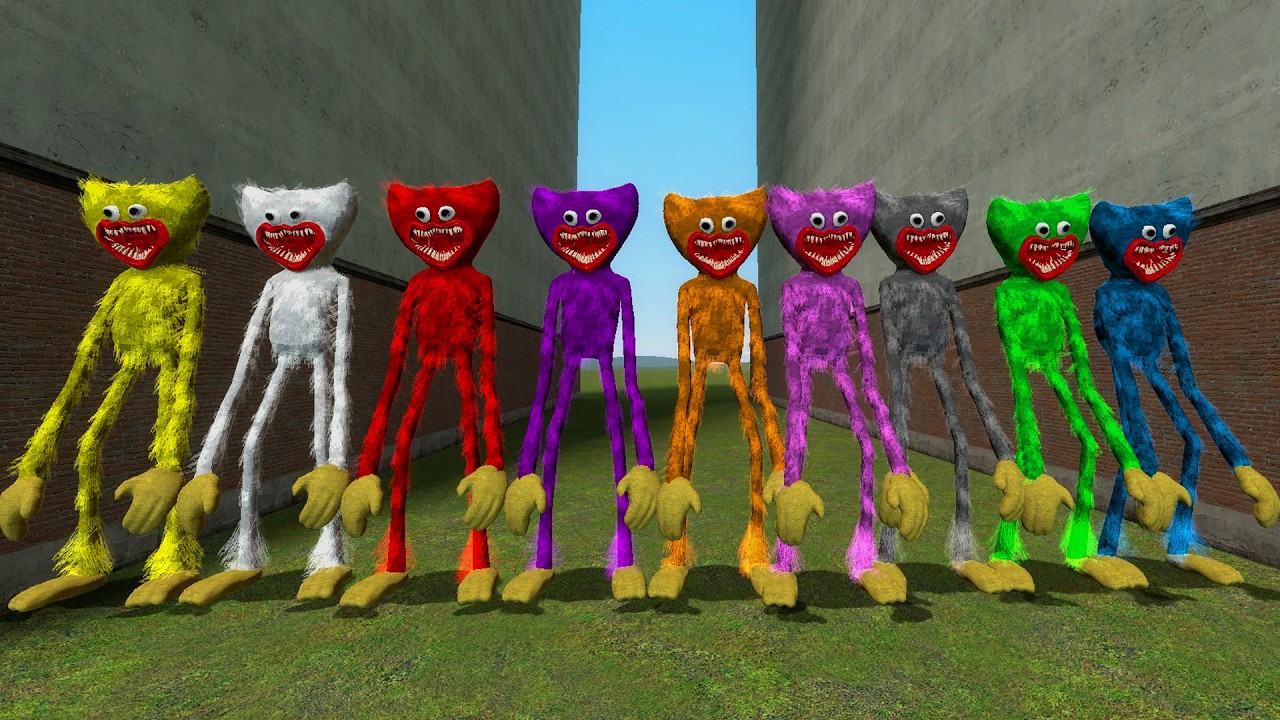 Surviving All Big Smiling Critters from Poppy Playtime | Garry's Mod |