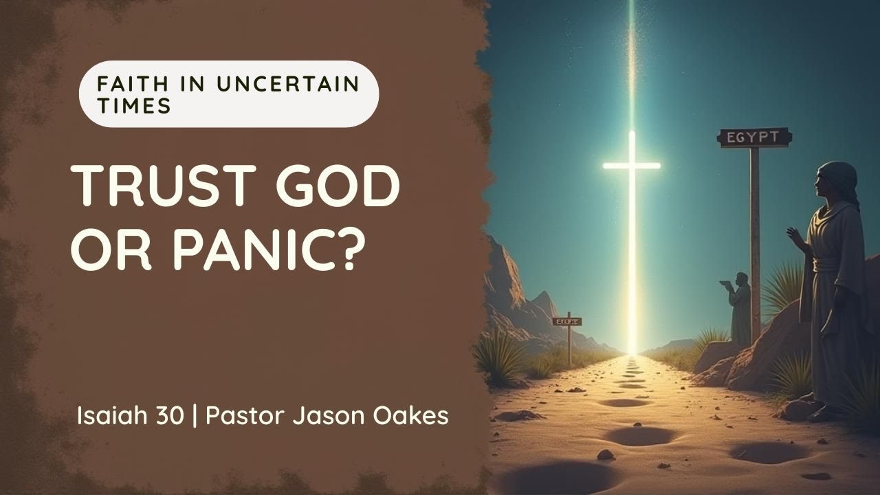 God&rsquo;s Way or Egypt&rsquo;s Way? Trusting the Lord When Panic Sets In
