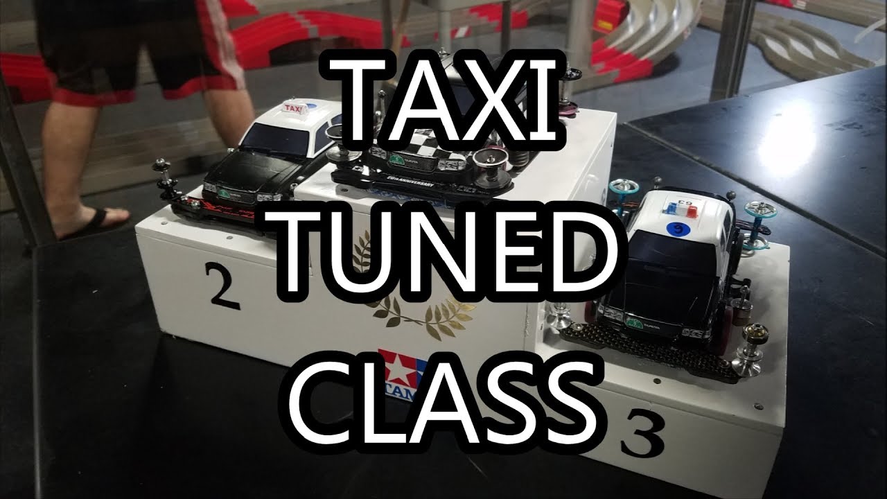 【ミニ四駆】Tamiya Mini 4WD Racing: Hong Kong Taxi Tuned Class