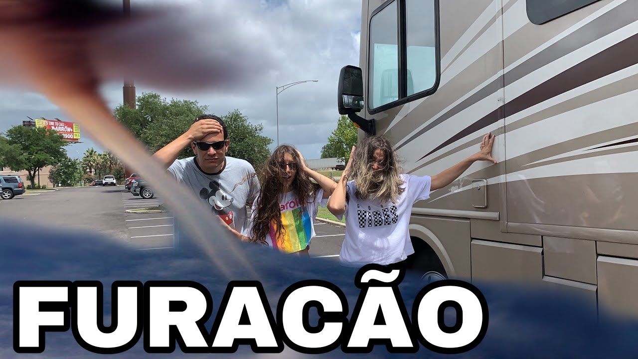 ENFRENTAMOS O FURACÃO BARRY NA LOUISIANA DENTRO DO MOTORHOME