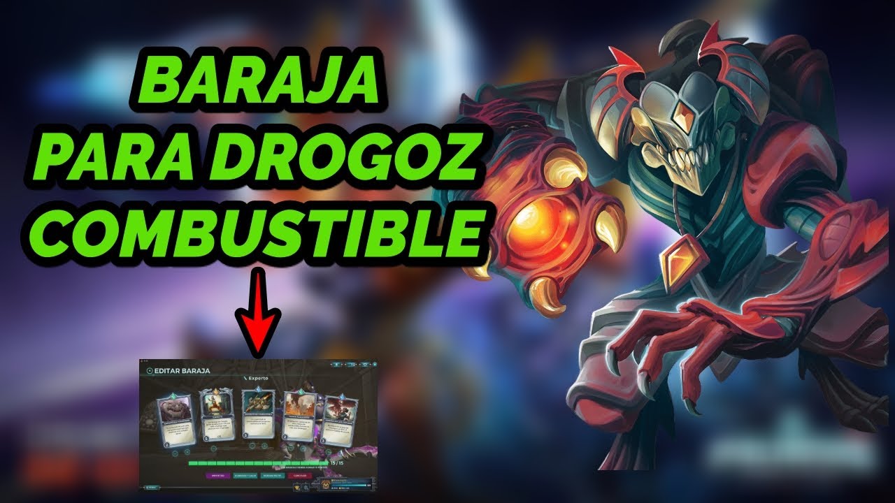 BARAJA para DROGOZ y su TALENTO COMBUSTIBLE | PALADINS 2020