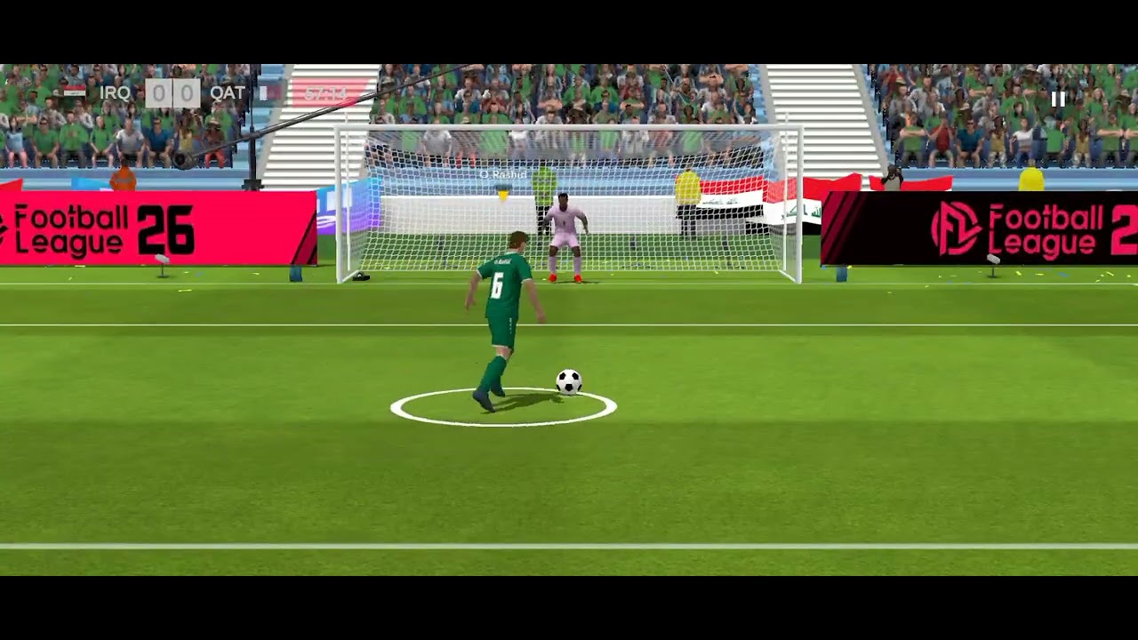 منتخب العراق يتأهل ألى المرحلة الثالثة بعد الفوز على منتخب قطر بثنائية نظيفة 