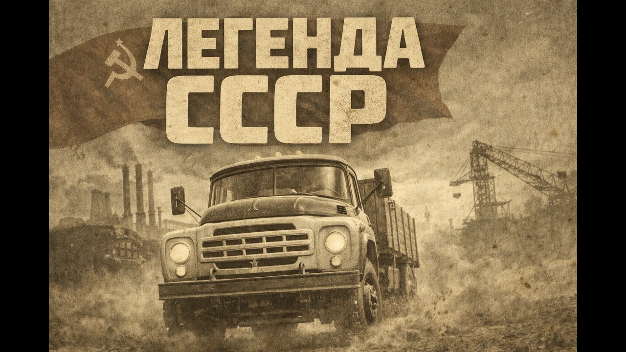 ЛЕГЕНДАРНЫЕ ГРУЗОВИКИ СССР 🚛 ЗИЛ которые знала ВСЯ страна #зил #ссср #история