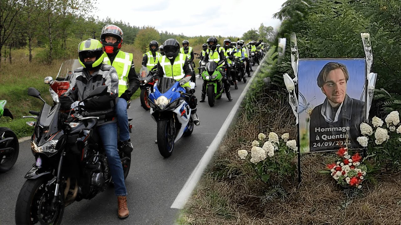 250 MOTOS POUR QUENTIN 🏍️🕊️...